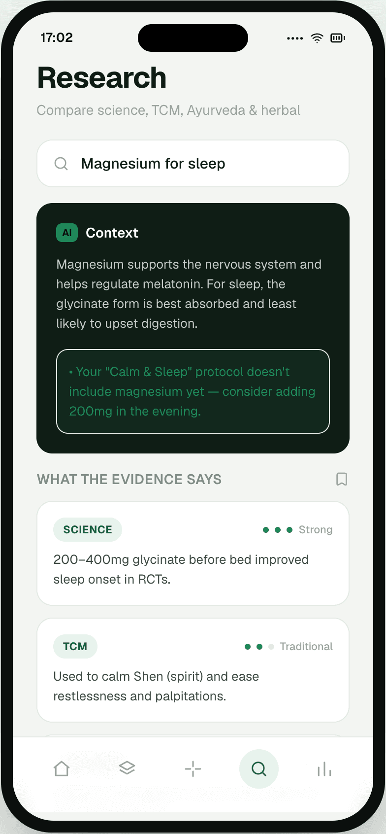 Research hub comparing evidence across traditions